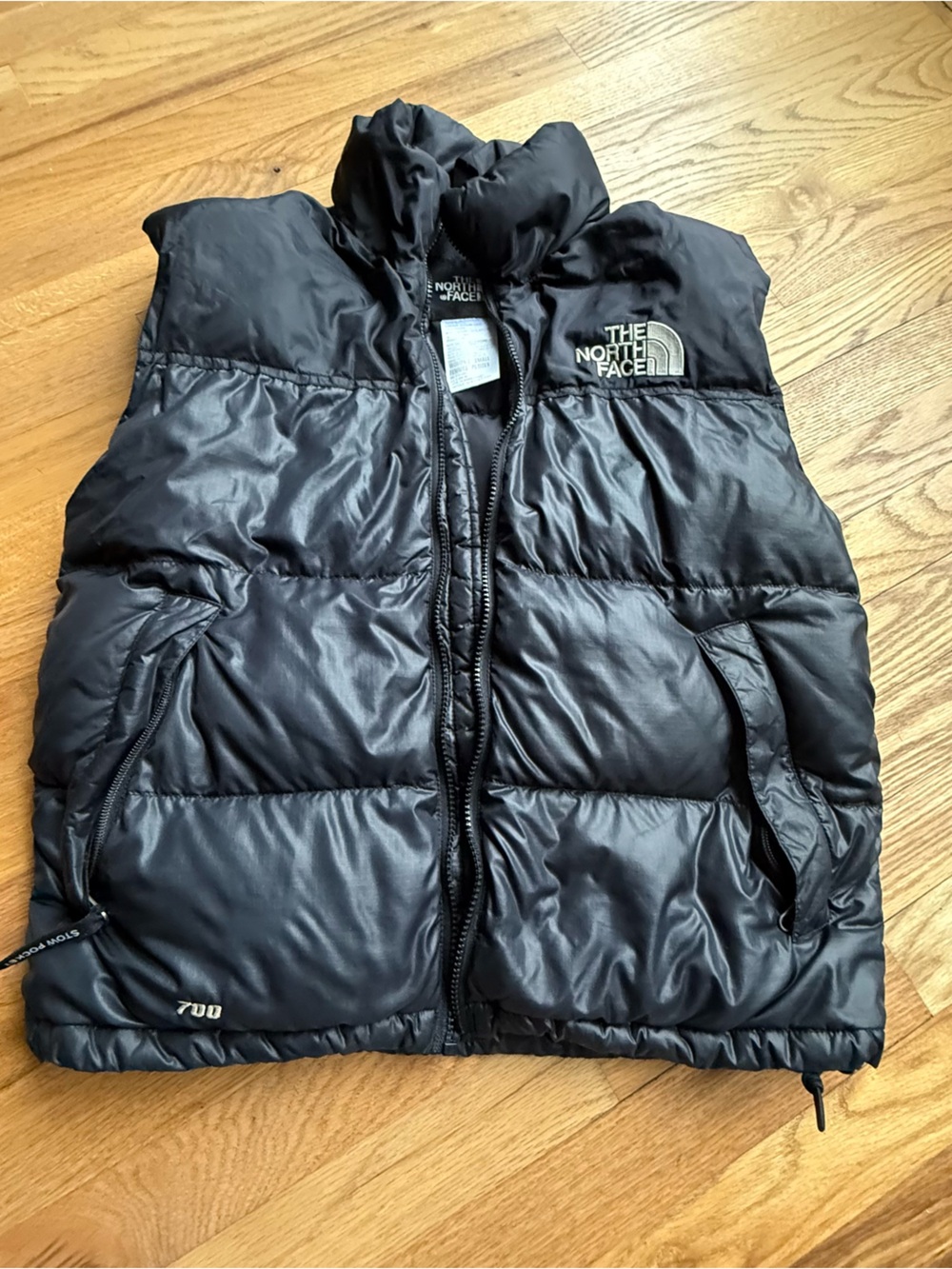The North Face Black 700 Goose Down Puffer Vest Women’s Small